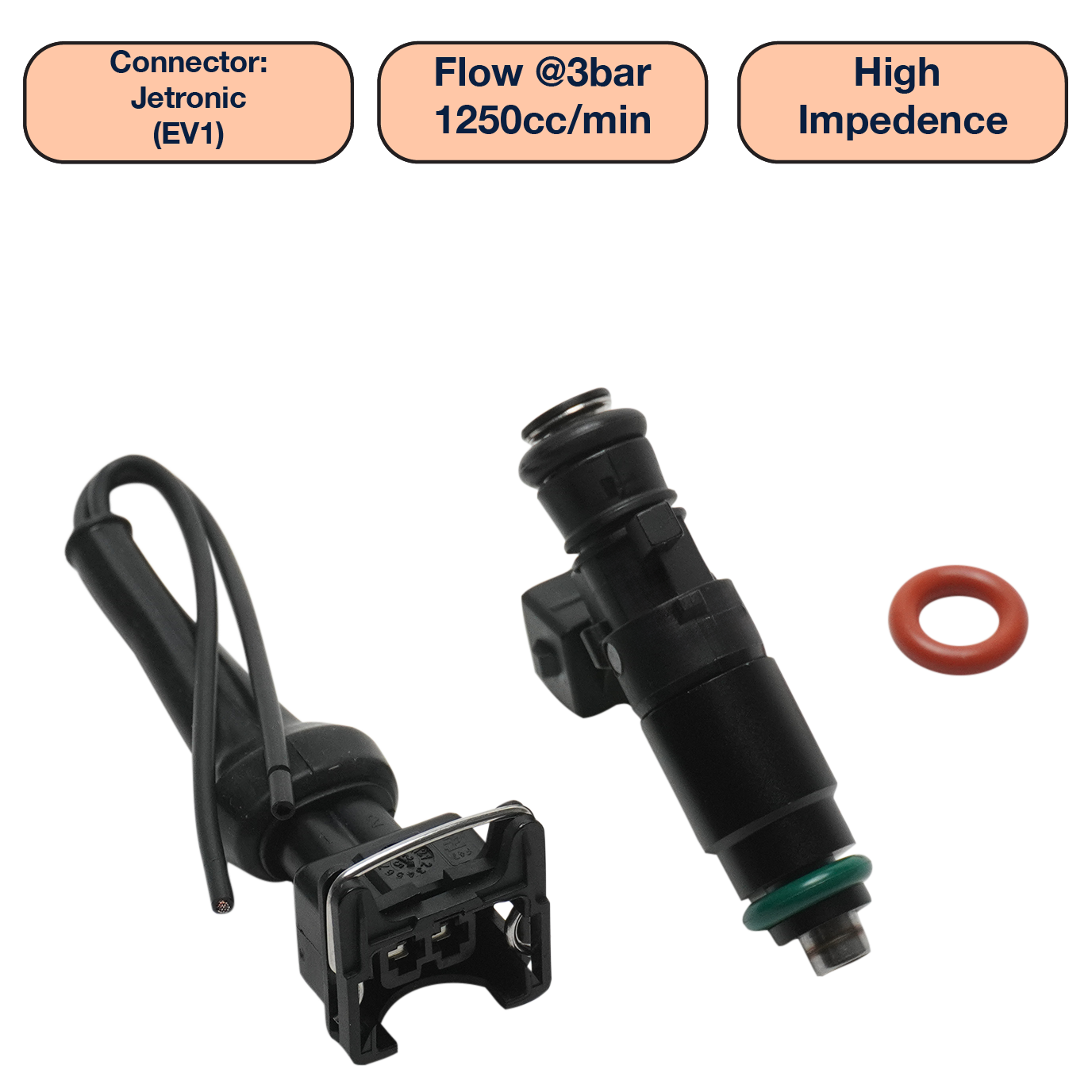 DeatschWerks Single Universal Standard Injector (48mm)