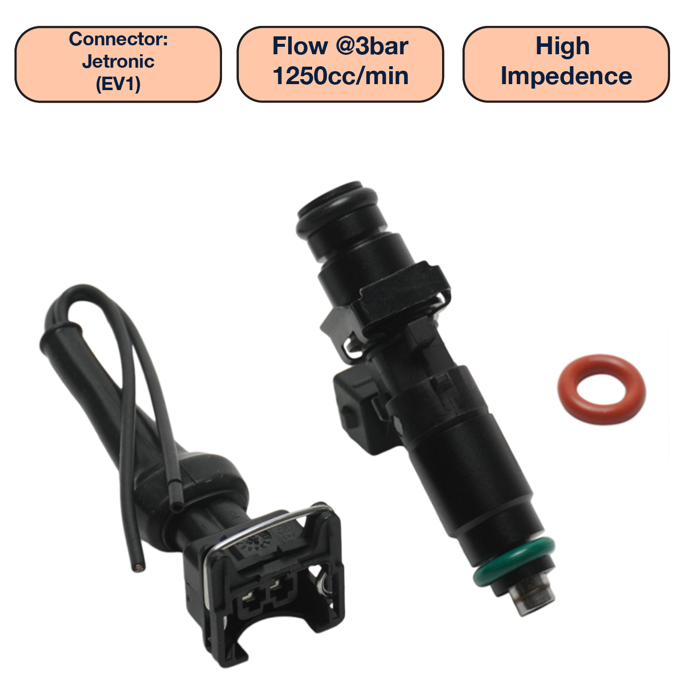 DeatschWerks Single Universal Tall Injector (60mm)