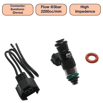 DeatschWerks Single Universal Compact Injector (34mm)