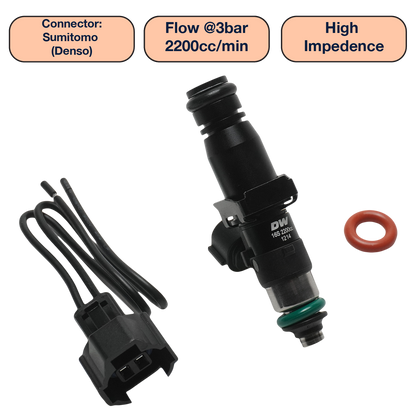 DeatschWerks Single Universal Tall Injector (60mm)