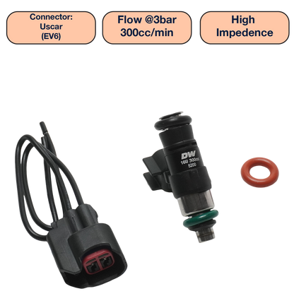 DeatschWerks Single Universal Compact Injector (34mm)