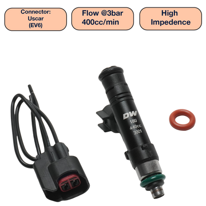DeatschWerks Single Universal Tall Injector (60mm)