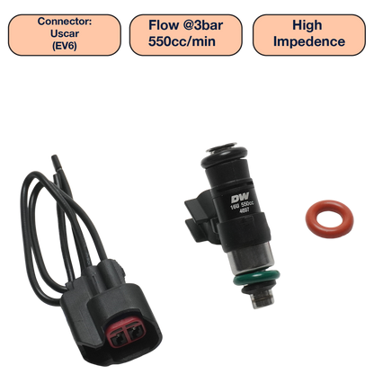DeatschWerks Single Universal Compact Injector (34mm)