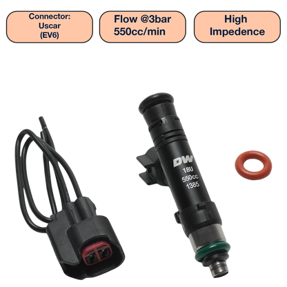 DeatschWerks Single Universal Tall Injector (60mm)