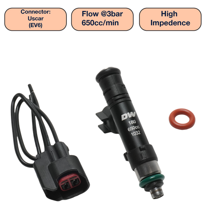 DeatschWerks Single Universal Tall Injector (60mm)