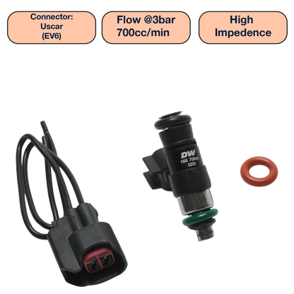 DeatschWerks Single Universal Compact Injector (34mm)
