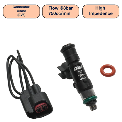 DeatschWerks Single Universal Standard Injector (48mm)