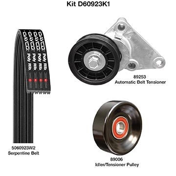 Dayco Serpentine Belt Drive Component Kit D60923K1
