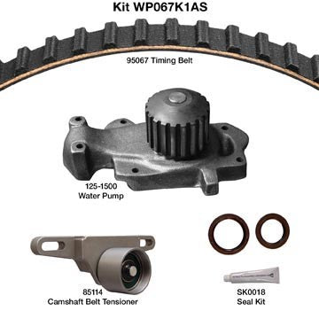 Dayco Engine Timing Belt Kit with Water Pump WP067K1AS