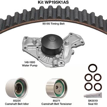 Dayco Engine Timing Belt Kit with Water Pump WP195K1AS