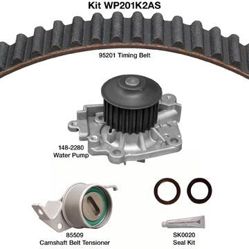 Dayco Engine Timing Belt Kit with Water Pump WP201K2AS