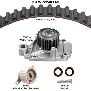 Dayco Engine Timing Belt Kit with Water Pump WP224K1AS