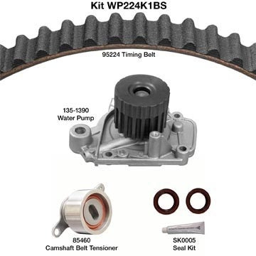 Dayco Engine Timing Belt Kit with Water Pump WP224K1BS