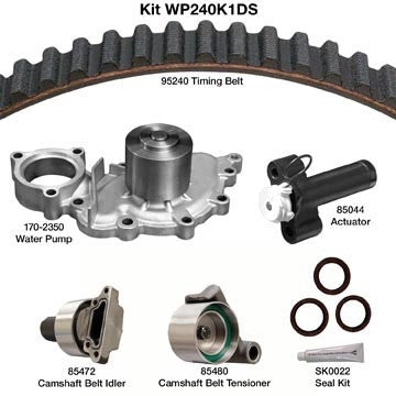 Dayco Engine Timing Belt Kit with Water Pump WP240K1DS