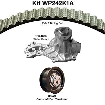 Dayco Engine Timing Belt Kit with Water Pump WP242K1A