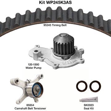 Dayco Engine Timing Belt Kit with Water Pump WP245K3AS