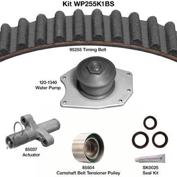 Dayco Engine Timing Belt Kit with Water Pump WP255K1BS