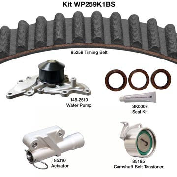 Dayco Engine Timing Belt Kit with Water Pump WP259K1BS