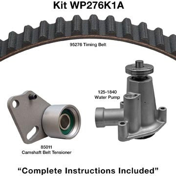 Dayco Engine Timing Belt Kit with Water Pump WP276K1A