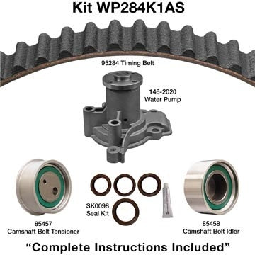 Dayco Engine Timing Belt Kit with Water Pump WP284K1AS