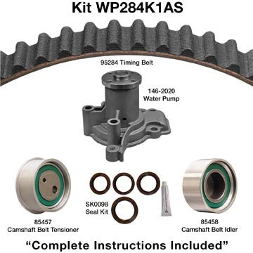 Dayco Engine Timing Belt Kit with Water Pump WP284K1AS