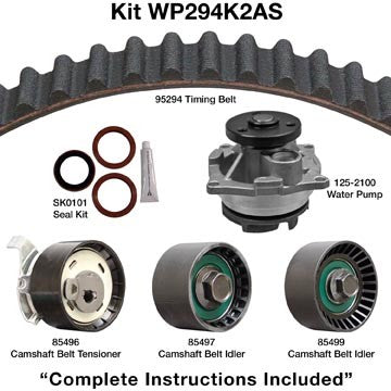 Dayco Engine Timing Belt Kit with Water Pump WP294K2AS