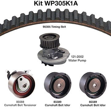 Dayco Engine Timing Belt Kit with Water Pump WP305K1A