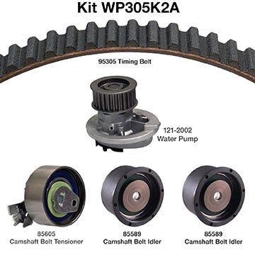 Dayco Engine Timing Belt Kit with Water Pump WP305K2A