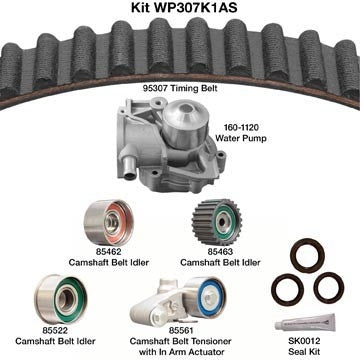 Dayco Engine Timing Belt Kit with Water Pump WP307K1AS