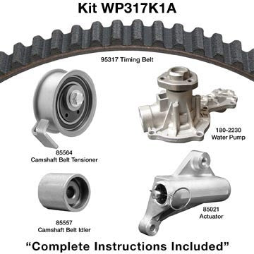 Dayco Engine Timing Belt Kit with Water Pump WP317K1A