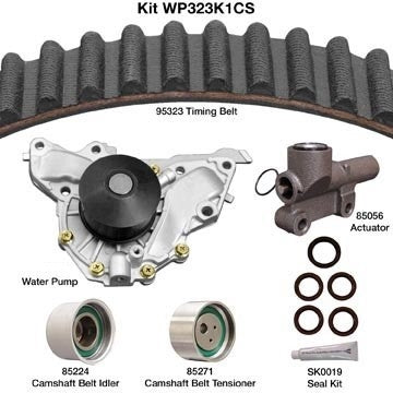 Dayco Engine Timing Belt Kit with Water Pump WP323K1CS