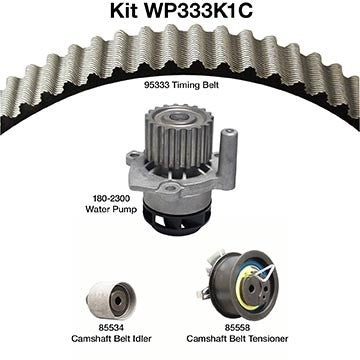 Dayco Engine Timing Belt Kit with Water Pump WP333K1C