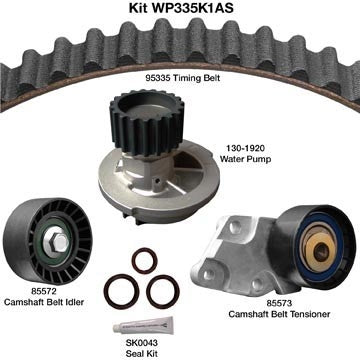 Dayco Engine Timing Belt Kit with Water Pump WP335K1AS