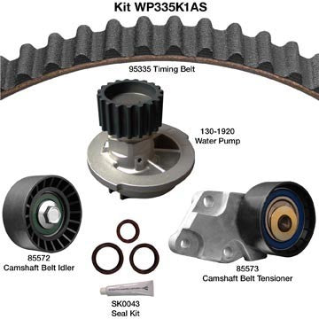 Dayco Engine Timing Belt Kit with Water Pump WP335K1AS