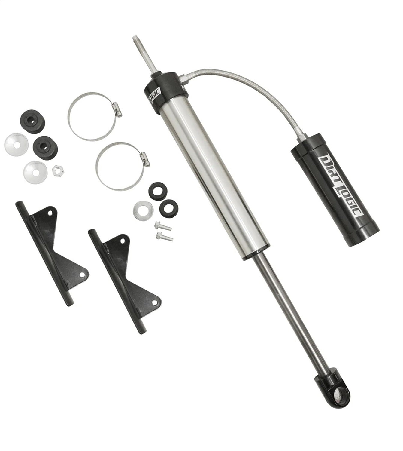 Fabtech 2024 Toyota Tacoma 4WD 3in UCA Kit w/ Uniballs & 2.5 Coilovers & 2.25 Dirt Logic Shocks K7103DL