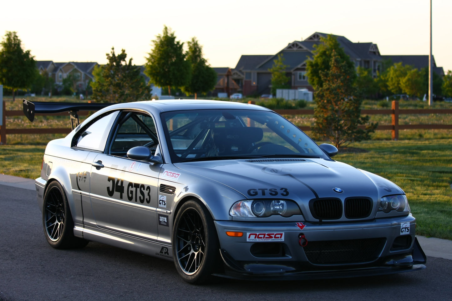 APR BMW E46 3-Series / M3 GTC300 Carbon Fiber Adjustable Wing