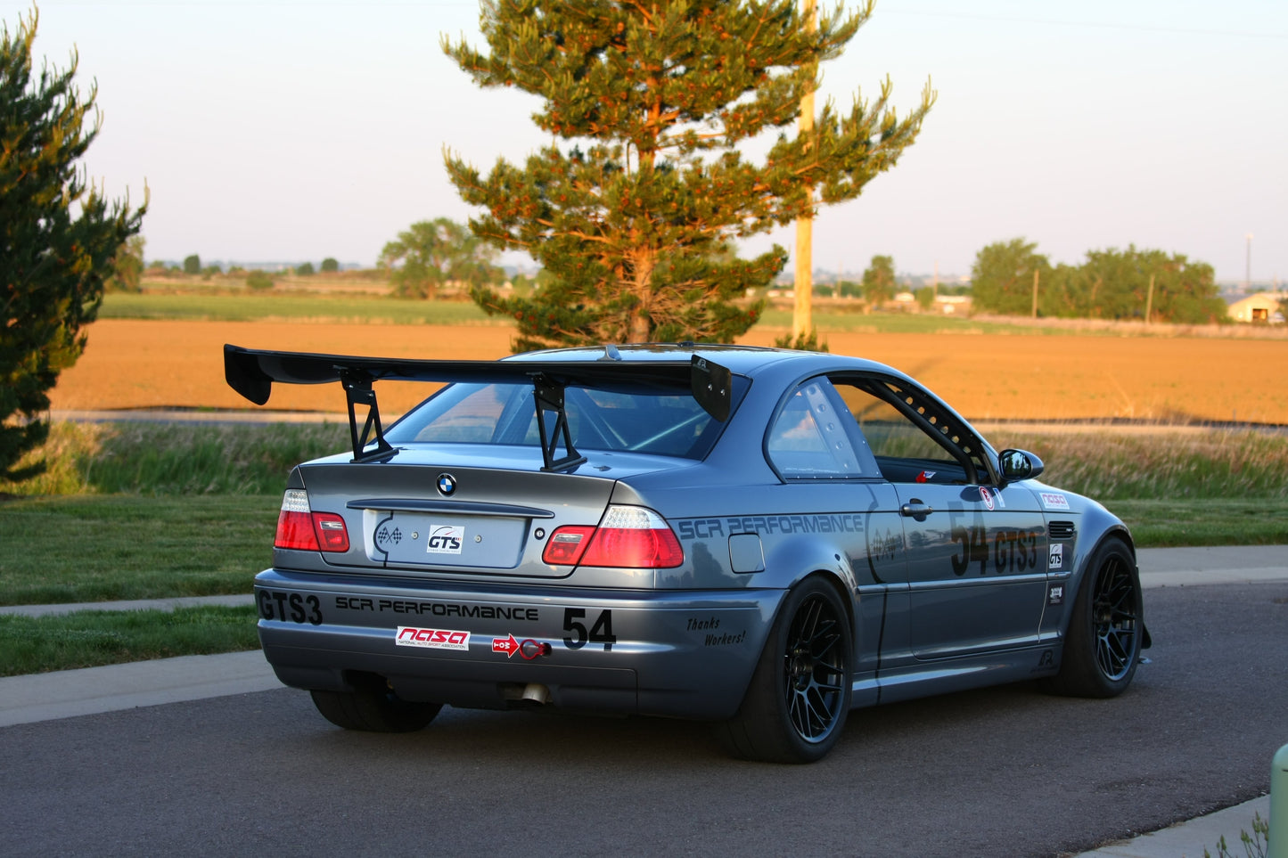 APR BMW E46 3-Series / M3 GTC300 Carbon Fiber Adjustable Wing