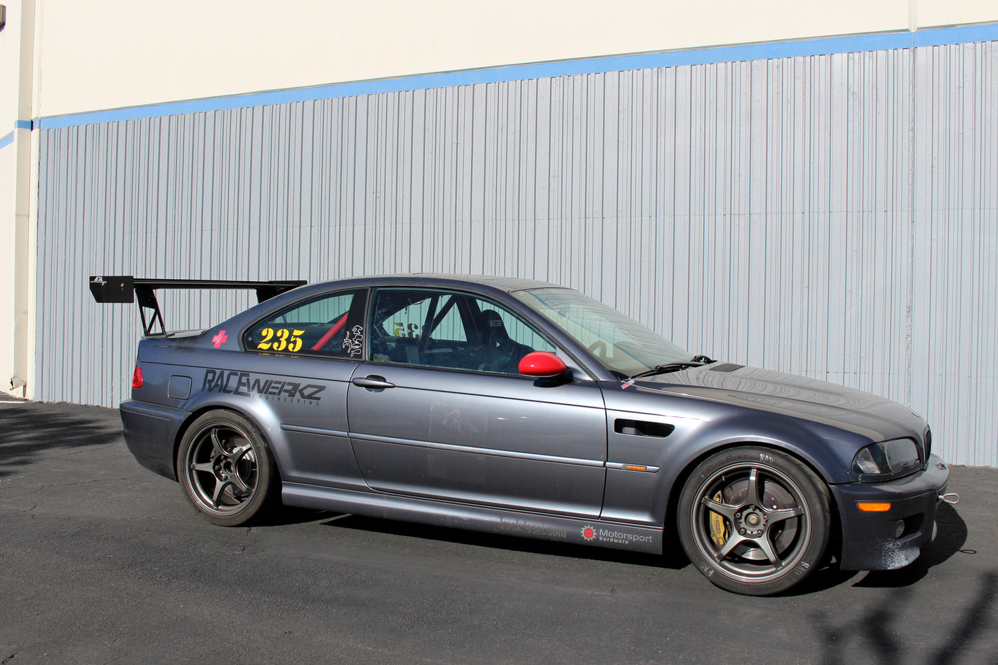 APR BMW E46 Coupe GT250 Carbon Fiber Adjustable Wing