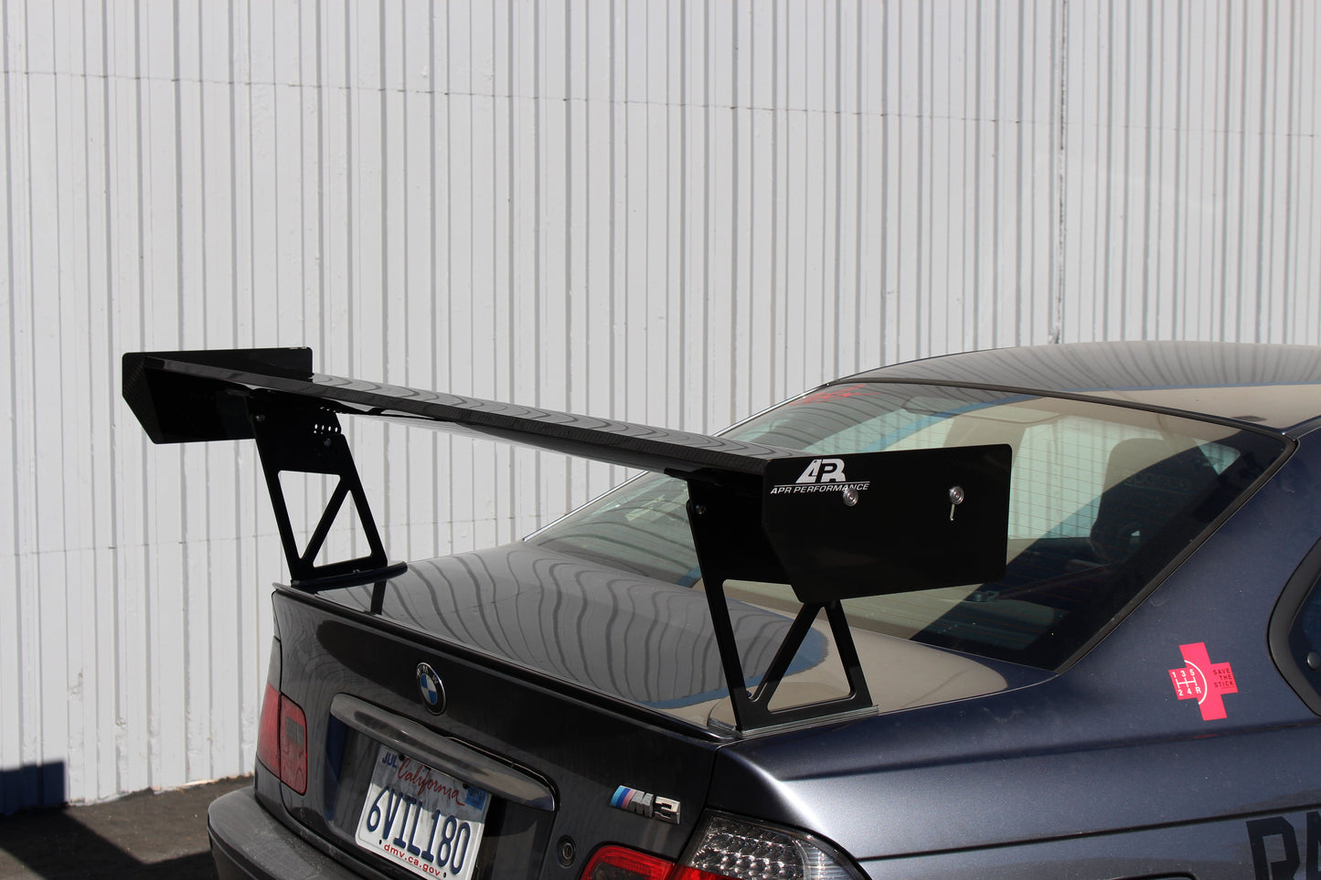 APR BMW E46 Coupe GT250 Carbon Fiber Adjustable Wing