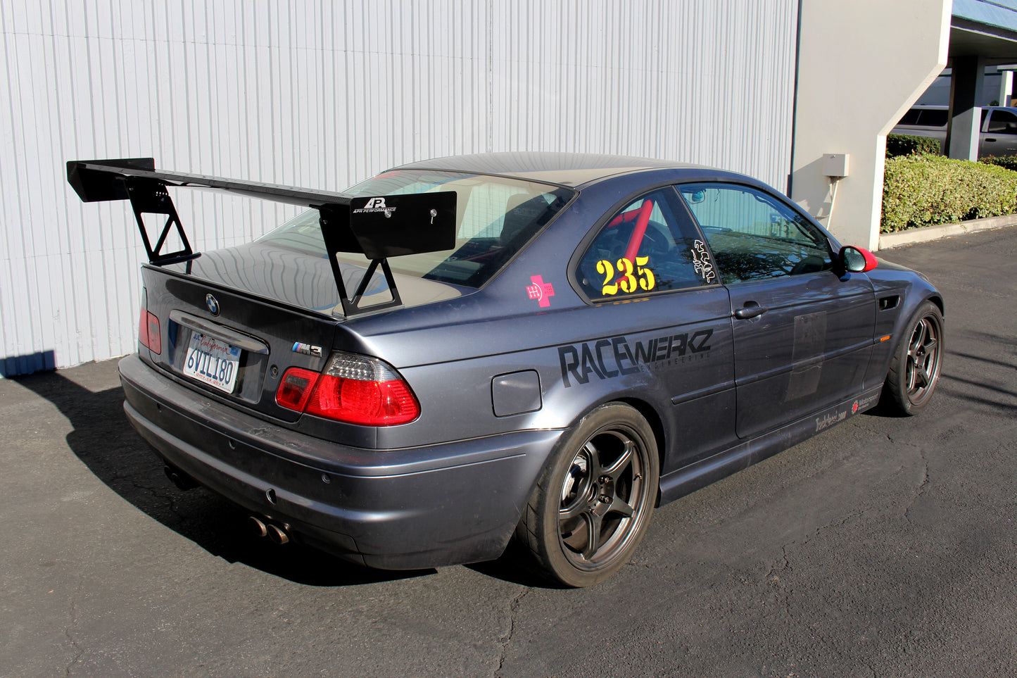 APR BMW E46 Coupe GT250 Carbon Fiber Adjustable Wing