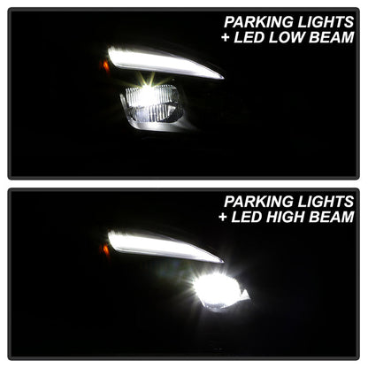 SPYDER 2018+ Freightliner Cascadia 126 OEM LED xTune Headlight (E6FCA18MBP) Passenger Side 4089172