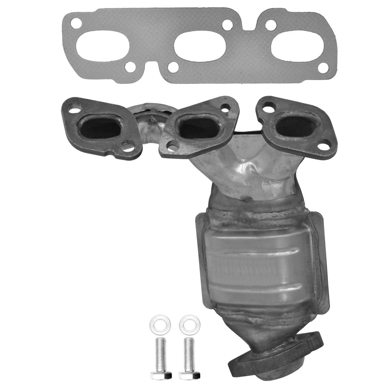 Eastern Catalytic Catalytic Converter with Integrated Exhaust Manifold 30344