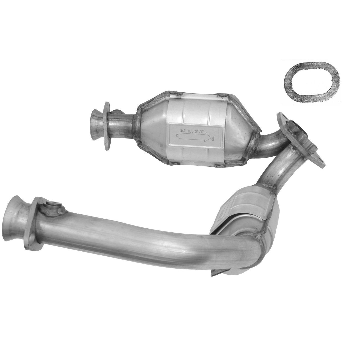 Eastern Catalytic Catalytic Converter  top view frsport 30463
