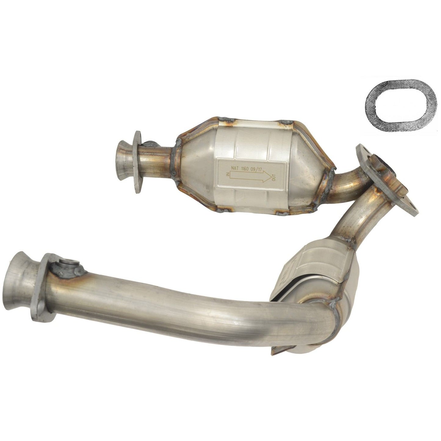 Eastern Catalytic Catalytic Converter  top view frsport 30463