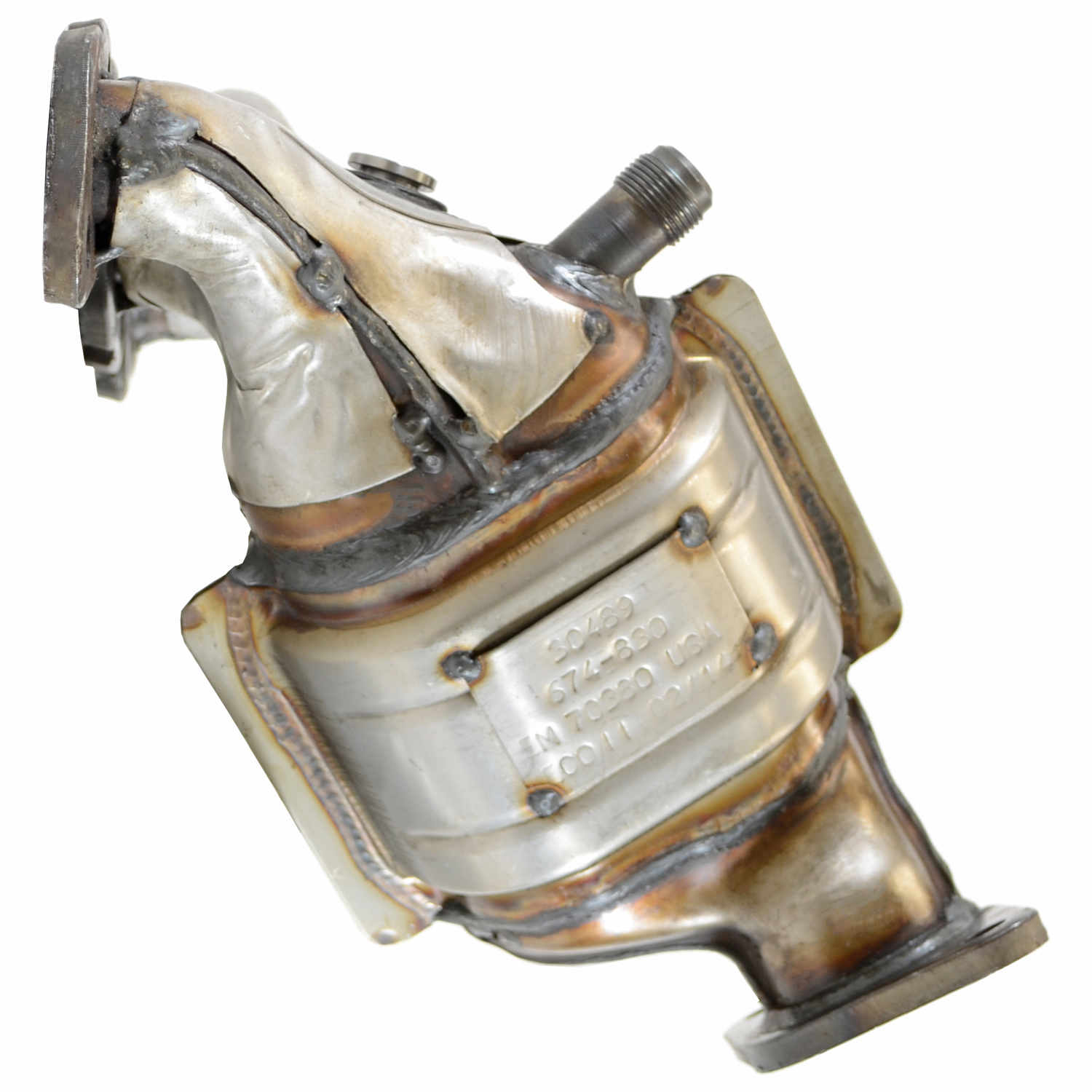 Eastern Catalytic Catalytic Converter with Integrated Exhaust Manifold 30489