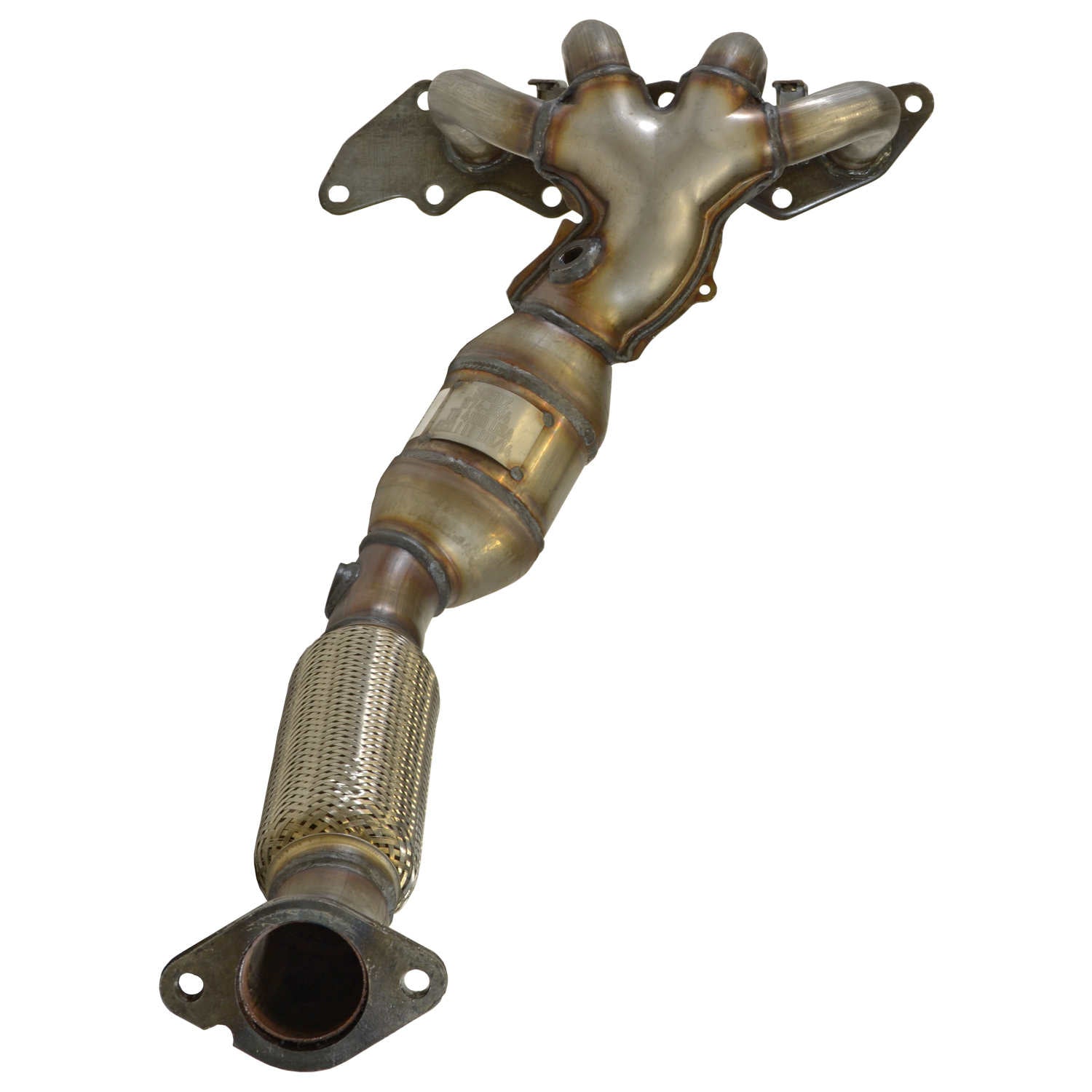 Eastern Catalytic Catalytic Converter with Integrated Exhaust Manifold 30502