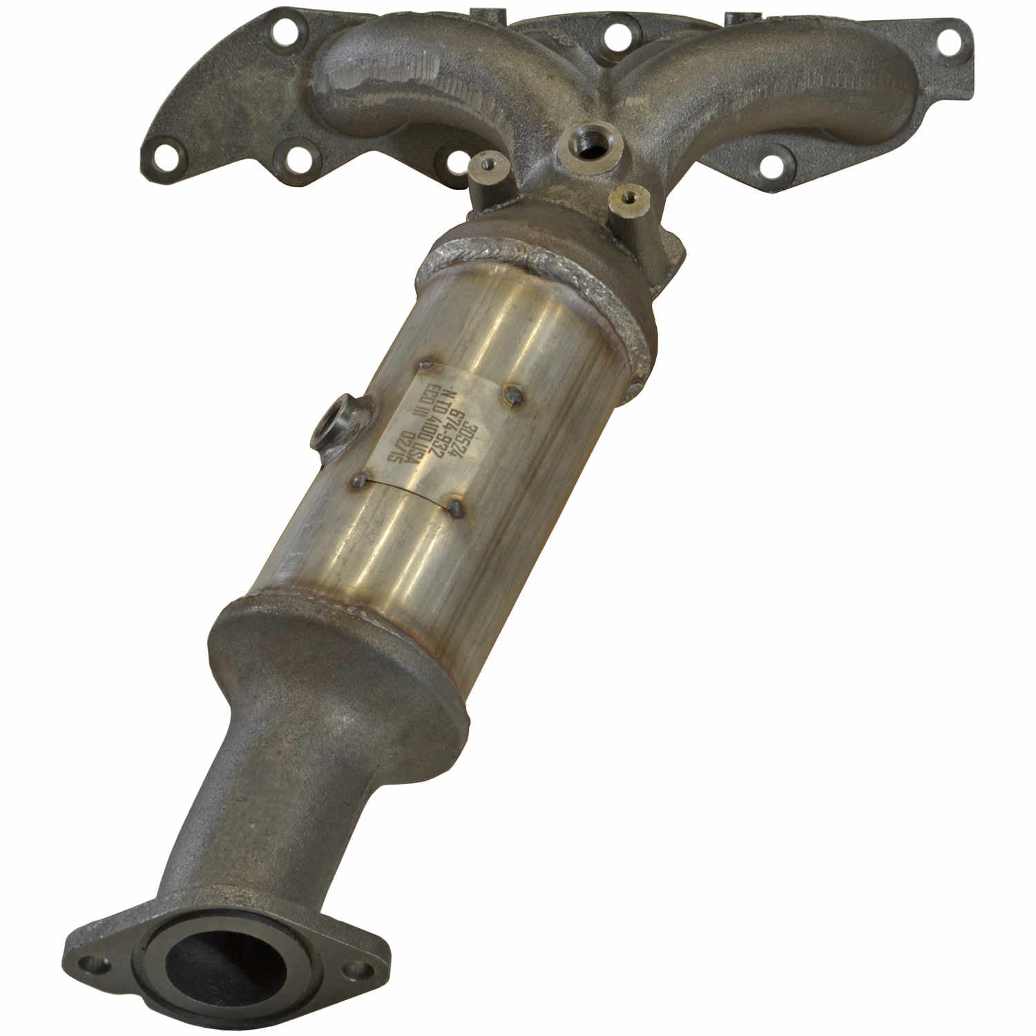 Eastern Catalytic Catalytic Converter with Integrated Exhaust Manifold 30524