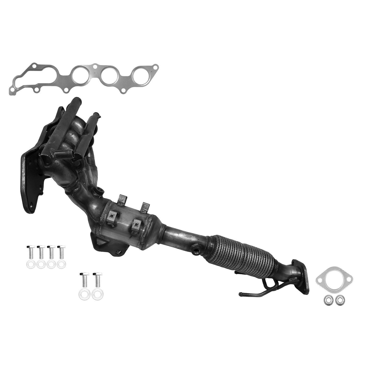 Eastern Catalytic Catalytic Converter with Integrated Exhaust Manifold 30628