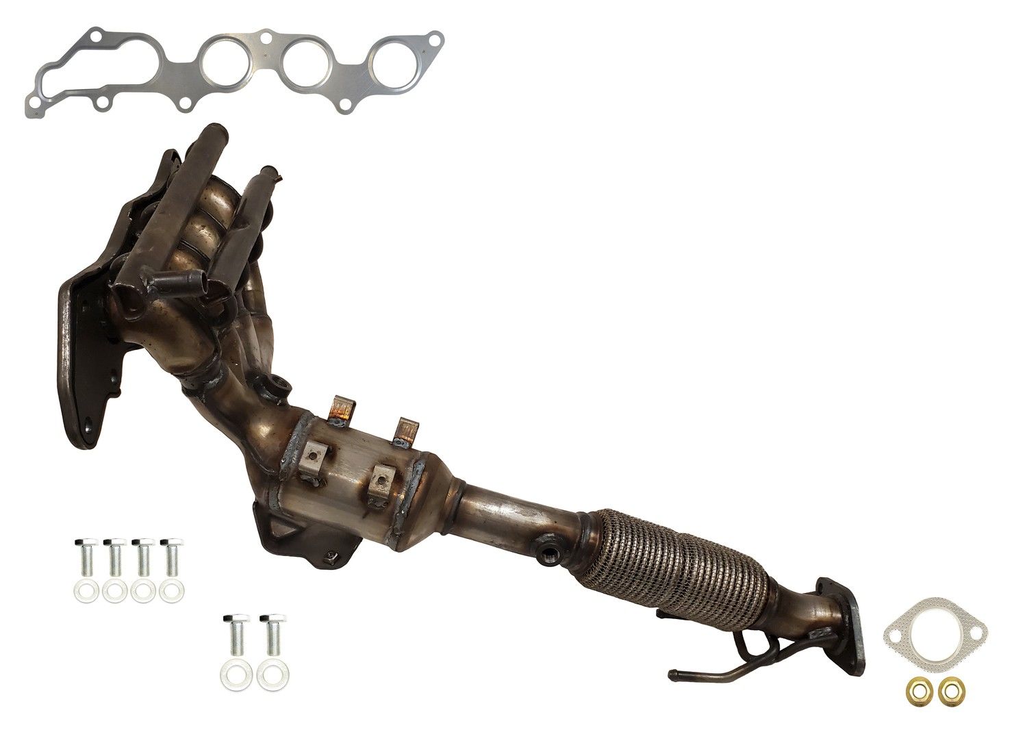 Eastern Catalytic Catalytic Converter with Integrated Exhaust Manifold 30628