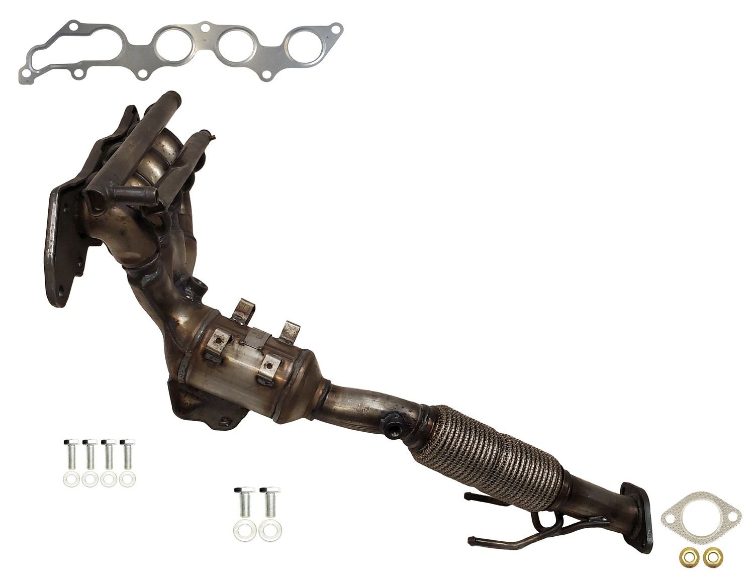 Eastern Catalytic Catalytic Converter with Integrated Exhaust Manifold 30635